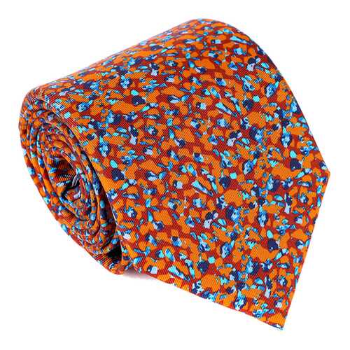 Галстук мужской LEWIN A181-MT30-61086 оранжевый в Pull and Bear