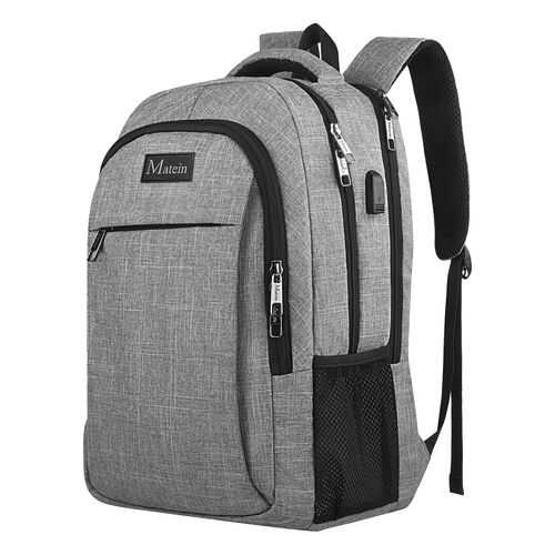 Рюкзак для ноутбука Matein Mlassic, 15,6, серый в Pull and Bear
