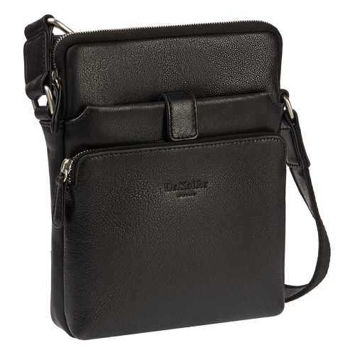 Сумка через плечо мужская Dr.Koffer B402643-245 черная в Pull and Bear