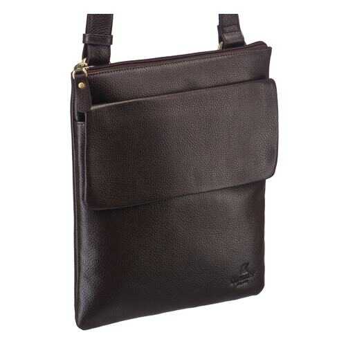 Сумка через плечо мужская Dr.Koffer M402637-220 коричневая в Pull and Bear