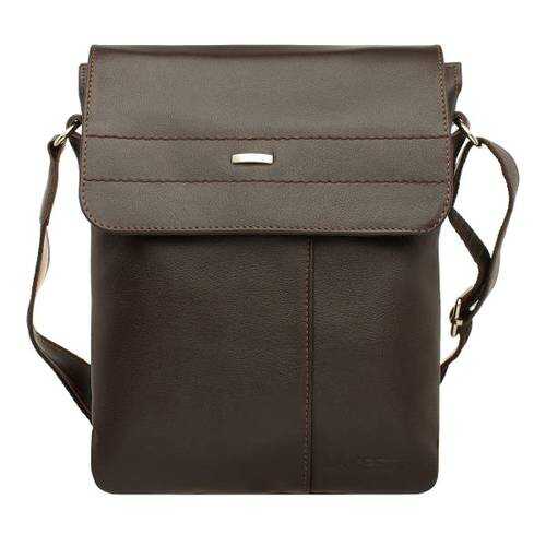 Сумка через плечо мужская LAKESTONE 955138 коричневая в Pull and Bear