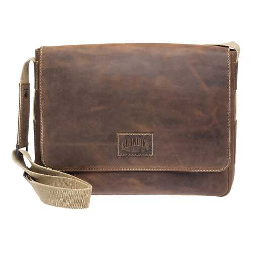 Сумка KLONDIKE 1896 Native KD1125-03 натуральная кожа коричневая KD1125 в Pull and Bear