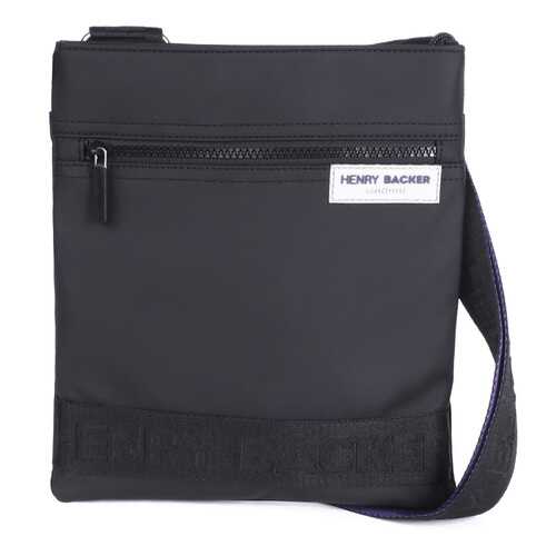 Сумка мужская Henry Backer HBB9433 черная в Pull and Bear