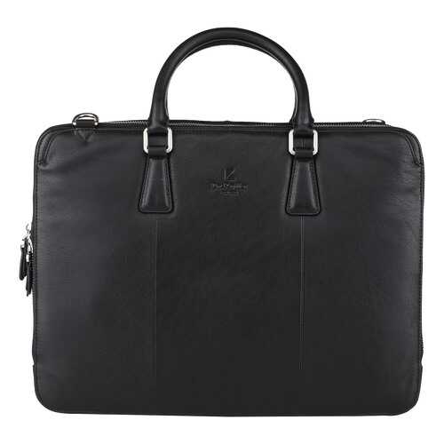 Сумка мужская кожаная Dr. Koffer B402640-59-04 черная в Pull and Bear