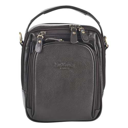 Сумка мужская кожаная Dr. Koffer M402476-220-09 коричневая в Pull and Bear