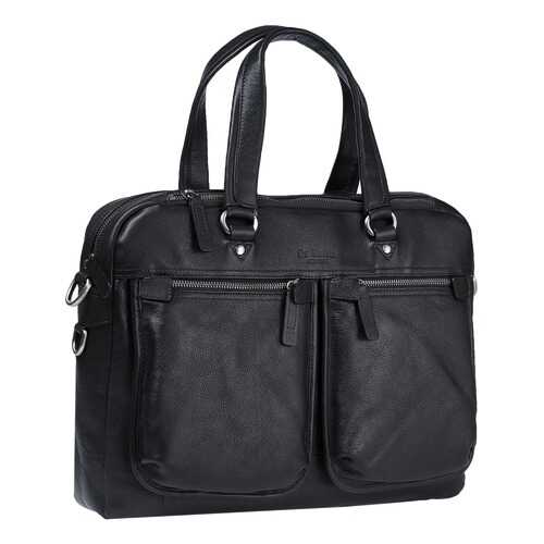 Сумка-папка для документов мужская Dr.Koffer B402321-246 черная в Pull and Bear