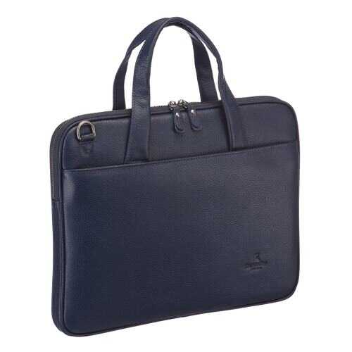 Сумка-папка для документов мужская Dr.Koffer B402664-220 синяя в Pull and Bear
