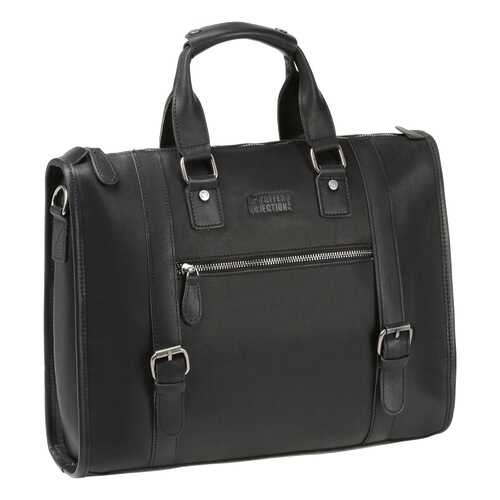 Сумка-папка для документов мужская Dr.Koffer ZD-6458-21 черная в Pull and Bear