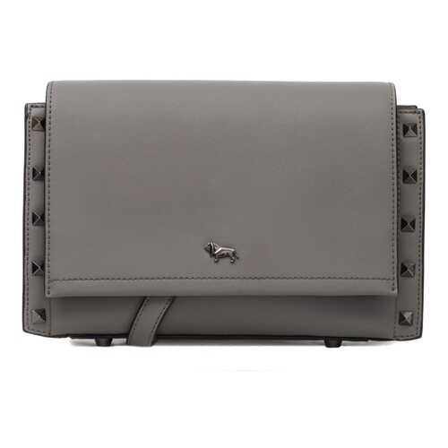 Сумка женская кожаная Labbra L-A165-04 01-00027779 темно-серая в Pull and Bear