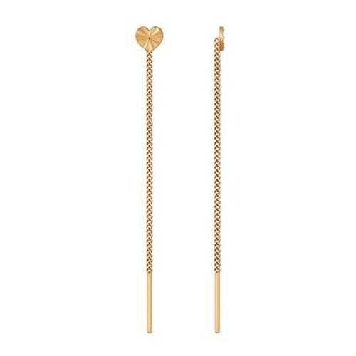 Серьги-цепочки SOKOLOV из золота 020603 в Pull and Bear