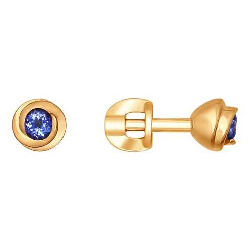 Серьги SOKOLOV 6024072 из золота с танзанитами в Pull and Bear
