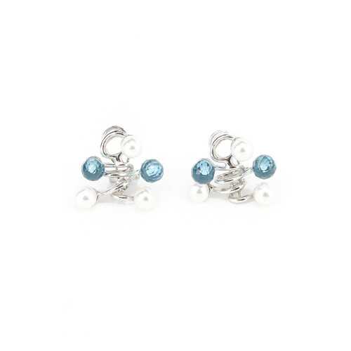 Серьги женские YOUKON АЕ 23001 серебристые в Pull and Bear