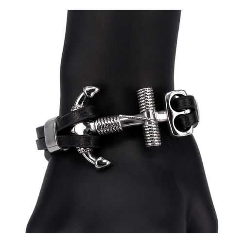 Браслет кожаный OTOKODESIGN 53369 черный в Pull and Bear