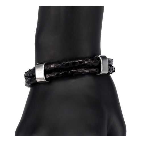 Браслет кожаный OTOKODESIGN 55425 черный в Pull and Bear