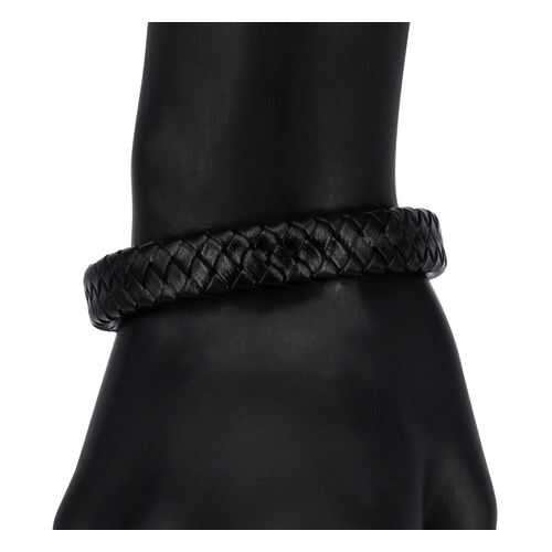Браслет кожаный OTOKODESIGN 55974 черный в Pull and Bear