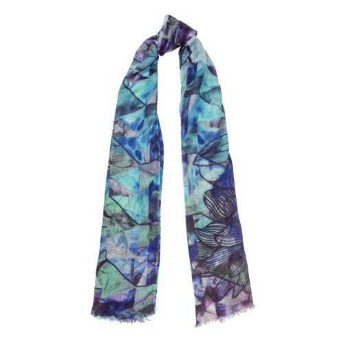 Палантин женский Eleganzza OR44-29201 голубой в Pull and Bear