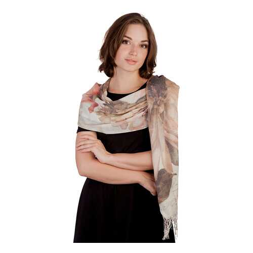 Палантин женский Le Motif Couture GD16-377 разноцветный в Pull and Bear