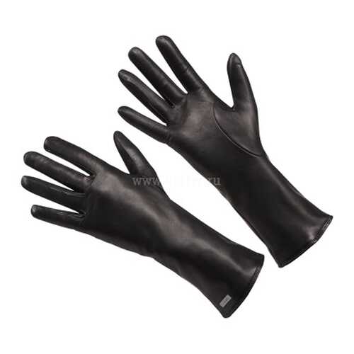 Перчатки женские Dr.Koffer H610108-41 черные 7 в Pull and Bear