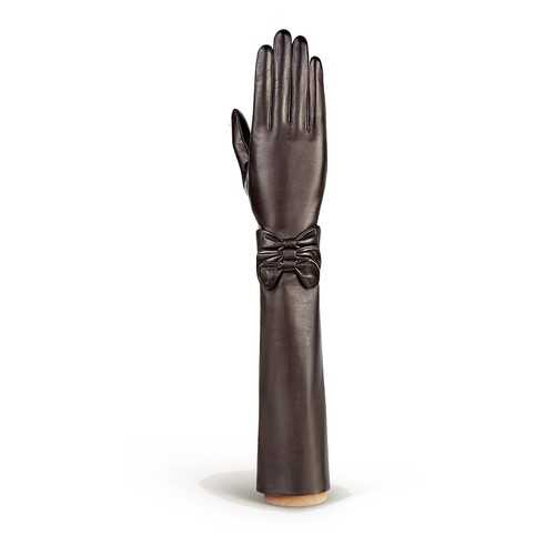 Перчатки женские Eleganzza F-IS0075 коричневые 6.5 в Pull and Bear