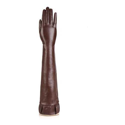 Перчатки женские Eleganzza F-IS8008 коричневые 6.5 в Pull and Bear
