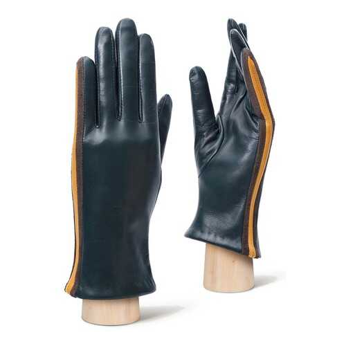 Перчатки женские Eleganzza IS01090 зеленые 7.5 в Pull and Bear
