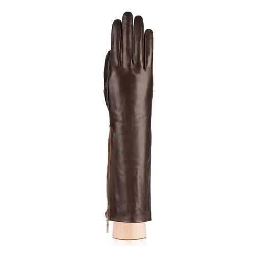 Перчатки женские Eleganzza IS07110 коричневые 6.5 в Pull and Bear