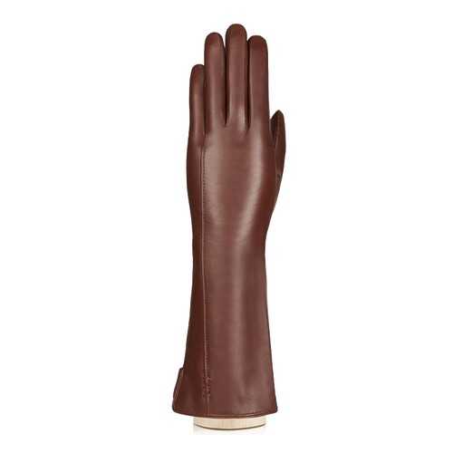 Перчатки женские Labbra LB-0195 коричневые 7 в Pull and Bear