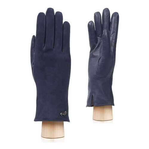 Перчатки женские Labbra LB-4707-1 синие 8 в Pull and Bear