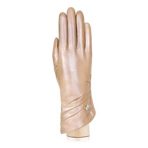 Перчатки женские Labbra LB-8448 бежевые 7 в Pull and Bear