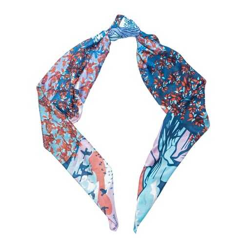 Платок женский Eleganzza D43-1212 голубой в Pull and Bear
