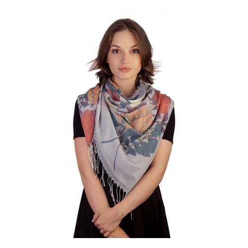 Платок женский Le Motif Couture GDF17-607 разноцветный в Pull and Bear