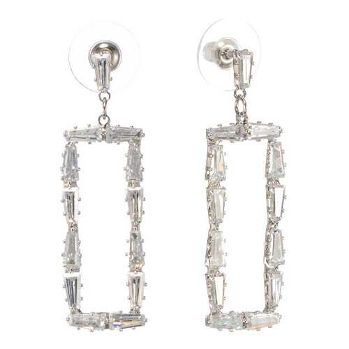 Серьги Corona Style B005E1127149 серебристые в Pull and Bear