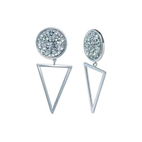 Серьги Corona style B006EGL01864A8Z9-SILVER в Pull and Bear