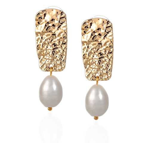 Серьги L'attrice 221155399 золотистые в Pull and Bear