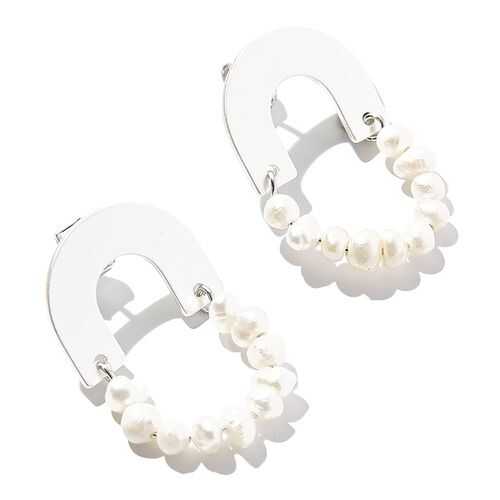 Серьги с речным жемчугом, б/р 042MS3109E в Pull and Bear