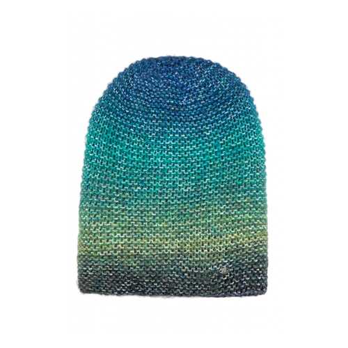 Шапка женская Finn Flare W19-32131 темно-бирюзовая в Pull and Bear