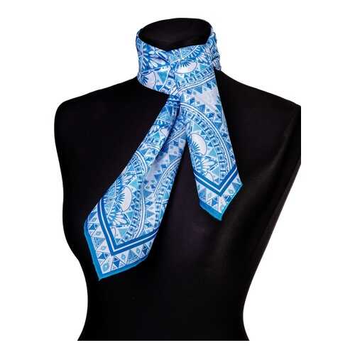 Шейный платок женский IQ Komfort 8047750 голубой в Pull and Bear