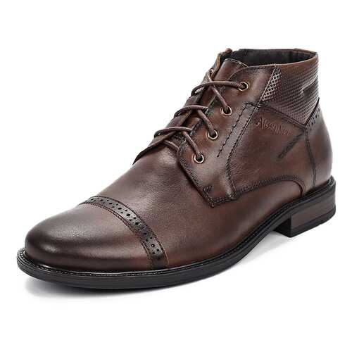 Ботинки мужские Alessio Nesca 26007770 коричневые 39 RU в Pull and Bear