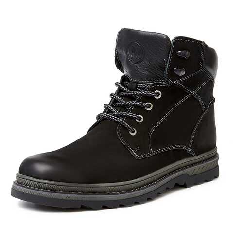 Ботинки мужские Alessio Nesca 26107800 черные 44 RU в Pull and Bear