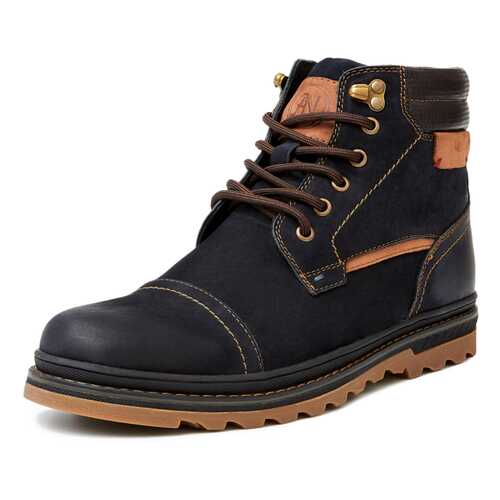 Ботинки мужские Alessio Nesca 26107810 синие 45 RU в Pull and Bear