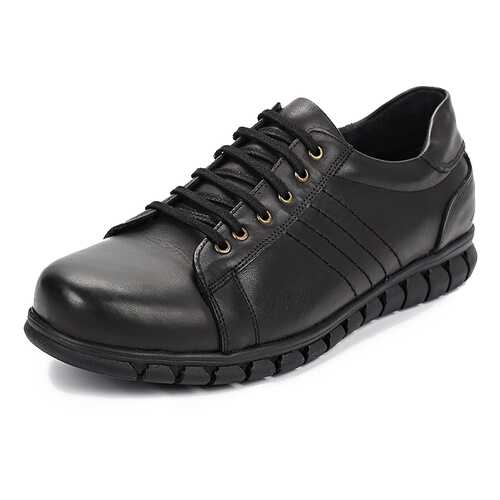 Полуботинки мужские Alessio Nesca 02907680 черные 45 RU в Pull and Bear
