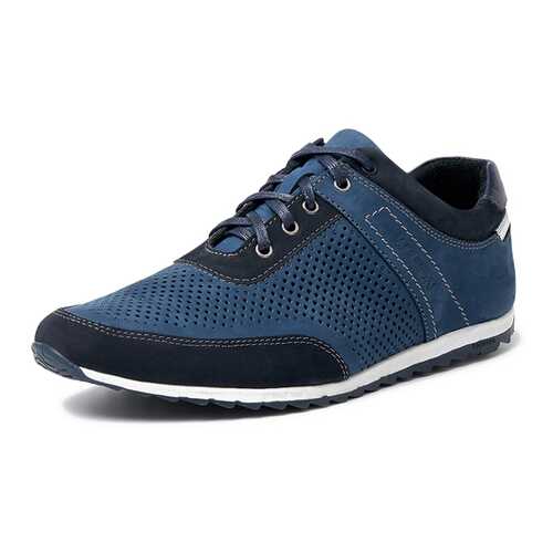 Полуботинки мужские Alessio Nesca 110832 синие 41 RU в Pull and Bear