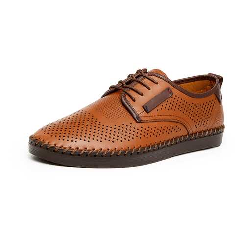 Полуботинки мужские Alessio Nesca 326060N0 коричневые 40 RU в Pull and Bear