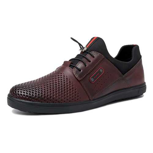 Полуботинки мужские Alessio Nesca 602-P бордовые 43 RU в Pull and Bear