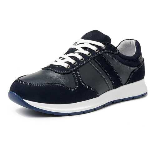 Полуботинки мужские Alessio Nesca M5208072 синие 44 RU в Pull and Bear