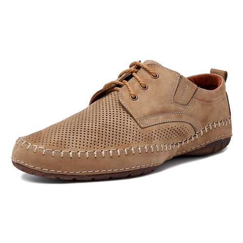 Полуботинки мужские Alessio Nesca Z515 коричневые 43 RU в Pull and Bear