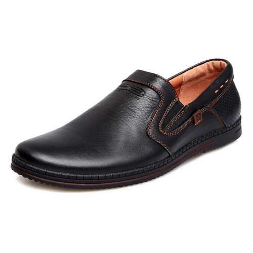 Полуботинки мужские Bolivar 25806870 черные 45 RU в Pull and Bear