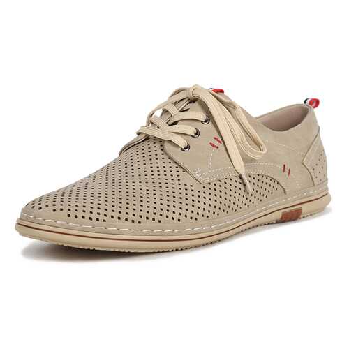 Полуботинки мужские T.Taccardi K5233LC-1 бежевые 44 RU в Pull and Bear