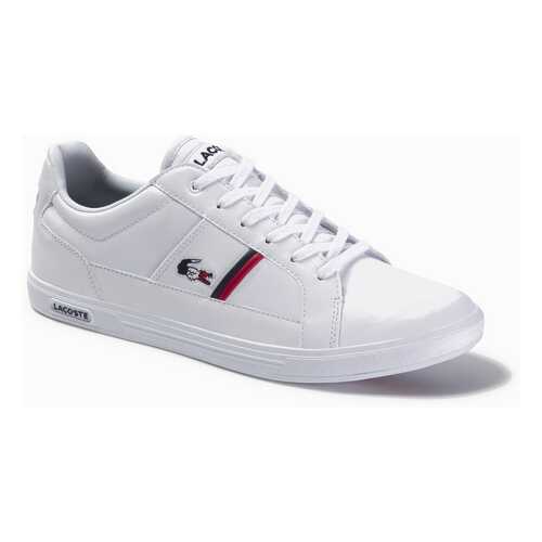 Кеды мужские Lacoste EUROPA TRI1 SMA белые 42.5 RU в Pull and Bear