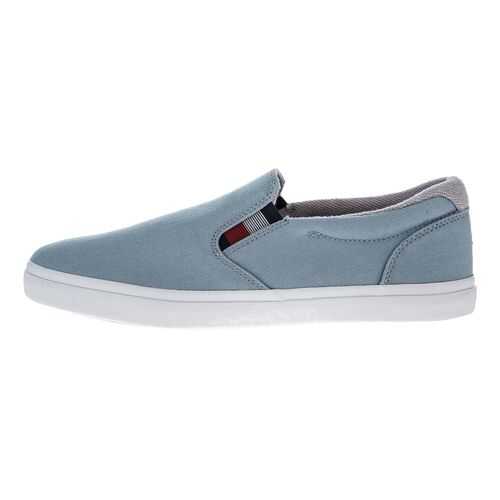 Слипоны мужские Tommy Hilfiger FM0FM02686 синие 43 US в Pull and Bear